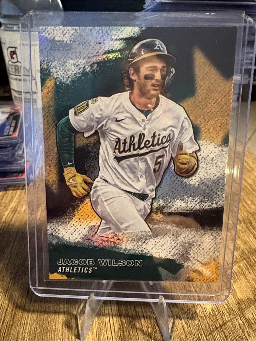 Topps Stars of MLB Jacob Wilson Athletics Baseball Card